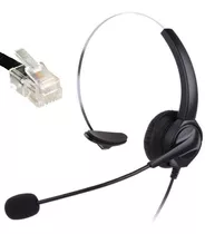 Auricular Headset Rj9 P/ Telefono Noblex Nct300