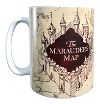 Taza Diseño Harry Potter Mapa Merodeador Alta Calidad