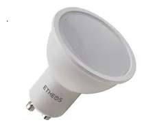 Lampara Led Dicroica 7w Angulo 100° Fria Etheos 10 Unidades Color De La Luz Blanco Frío