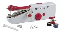 Maquina De Coser Manual Singer Con Pilas Color Blanco