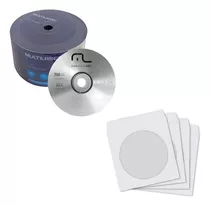 Cd-r 700mb C/10 Unidades  C/envelope De Midia - Multilaser