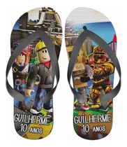 Chinelo Personalizados Roblox Com Nome 