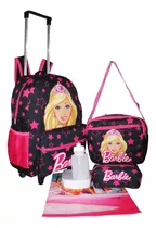 Kit Mochila Barbie Filme Rodinhas Meninas Juvenil Escol 2h  