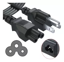 Cable  De Corriente 3 Pines Cargador Hp Dell Acer Sony