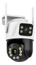 Camara De Seguridad Doble Lente Inalambrica Ptz 6mp 360°