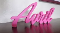 Letras Decorativas En Madera 15 Cm