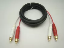 Cabo De  Áudio  2 Rca X 2 Rca  Amphenol  1,5 Mts