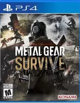 Jogo Metal Gear Survive Playstation 4 Ps4 Leg Ptbr Mídia Fís