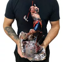 Boneco Action Figure Kratos God Of War Colecionável Escupido
