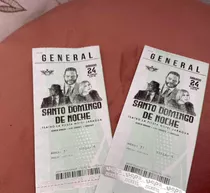 Vendo Dos Taquillas Para El Concierto De Yiyo Sarante