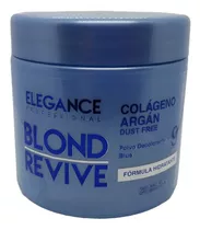 Decolorante Elegance Blond Revive 100g Con Colágeno Argan