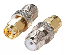 Adaptador Conector F Hembra A Sma Macho Para Router 3g 4g