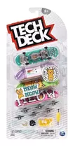 Kit Skate De Dedo Tech Deck Com 4 Meow Sunny 2891