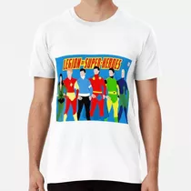 Remera Legión De Superhéroes Mínimo 3 . Algodon Premium