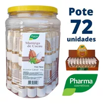 Protetor Labial Manteiga Cacau Pharma Pote C/ 72 Peças