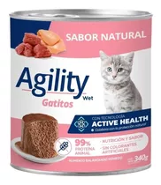 Alimento Húmedo Agility Para Gato Kitten (gatito) X 340 Grs