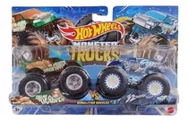Pack C/ 2 Monster Trucks - 1/64 - Hot Wheels
