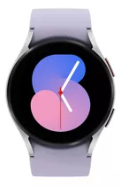 Samsung Galaxy Watch5 Small (bluetooth) 1.2  Caja 40mm De  Aluminio Armor  Silver, Malla  Violeta Sm-r900