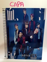 Caderno Univ Bts K- Pop 10 Materias 200fls