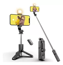 Monopod Baston Palo Selfie Celular Bluetooth Tripode Con Luz