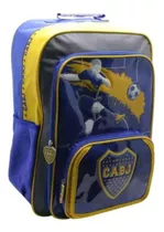 Mochila Boca Juniors Original Urbana Escolar Acolchonada 