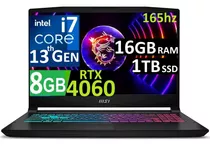 Msi Pulse 15 165hz Ci7-13va 16gb Ddr5, 1tb Ssd Rtx4060 8gb