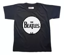 Remera The Beatles Bateria Niño