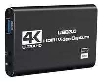 Caja De Vídeo Y Audio Hdcapturadora De Video Hdmi Usb