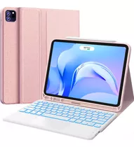 Funda Con Teclado Marca Chesona / Para iPad Pro 11  / Pink