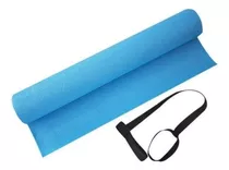 Colchoneta Yoga Drb Celeste Mat Eva 4mm Pilates Fitness