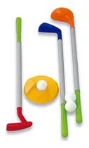 Juego De Golf Infantil X 3 Palos + Pelotita + Ollo Plástico