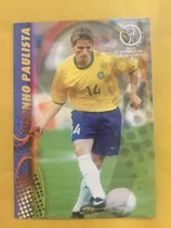 Cards World Cup  Korea Japon 2002 Juninho Paulista Panini