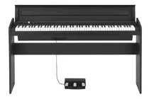 Korg Lp180 Piano Digital 88 Teclas Con Mueble Y Tres Pedales Color Negro