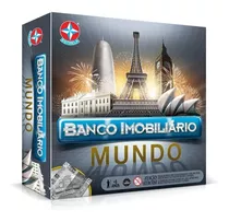 Brinquedo Jogo De Tabuleiro Banco Imobiliário Mundo Estrela