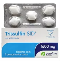 Trissulfin Sid 1600mg Blister 5 Comprimidos - Cartela Avulsa