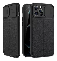 Funda Estuche Case Tipo Cuero Cubre Camara Para iPhone