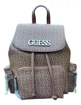 Mochila Guess Factory Original Sv817032 Grabada Urbana Dama