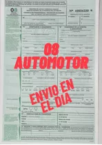 Formulario 08 Automotor **envio En El Dia**