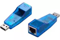 Lote 5x Placa Rede Externa Lan Usb 2.0 Rj45 Para Notebook