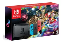 Nintendo Switch Neon Joy-con Hac-001 Combo Mario Kart 8 