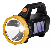 Linterna Recargable Doble Función Solar 3w 