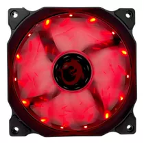 Ventilador Rojo Pc Gamer Red Led Fan Computer Case Molex
