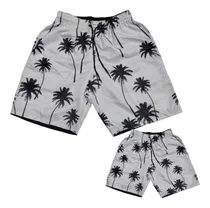 Kit Bermudas Shorts De Praia Tal Pai Tal Filho Divirta Se