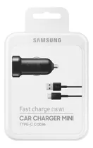 Cargador Samsung Fast Charge 18w Para Auto 12v Tipo C