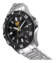 Reloj Caterpillar Hombre Moto 3hd Calendario Acero