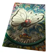 Butterfree 01 Card Pokémon Topps Tv Animation Edition