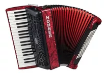 Acordeón A Piano Hohner Bravo Iii 96 Bajos 37 T 5/7 R + Funda