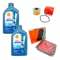 Kit Service Honda Nx Falcon Shell Advance Ax7 + Wega