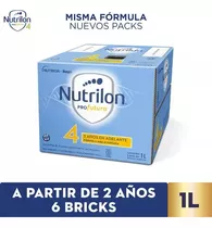 Nutrilon Profutura 4 Nueva Formula Pack 6 Bricks X 1 Litro
