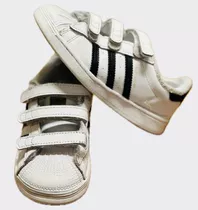 Zapatillas adidas Superstar - Blancas - Talle 27